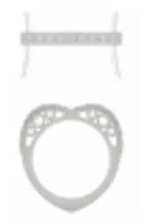 Sterling Silver Semi Mount Ring Setting Round RD 2.5mm - Syzjewelry